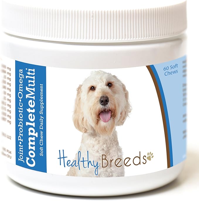Healthy Breeds Labradoodle All in One Multivitamin Soft Chew 60 Count