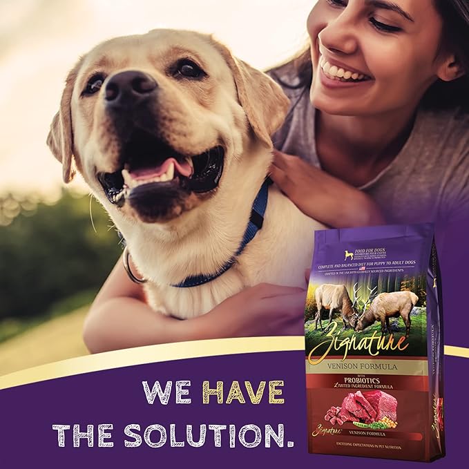 Zignature Venison Limited Ingredient Formula Dry Dog Food 12.5lb