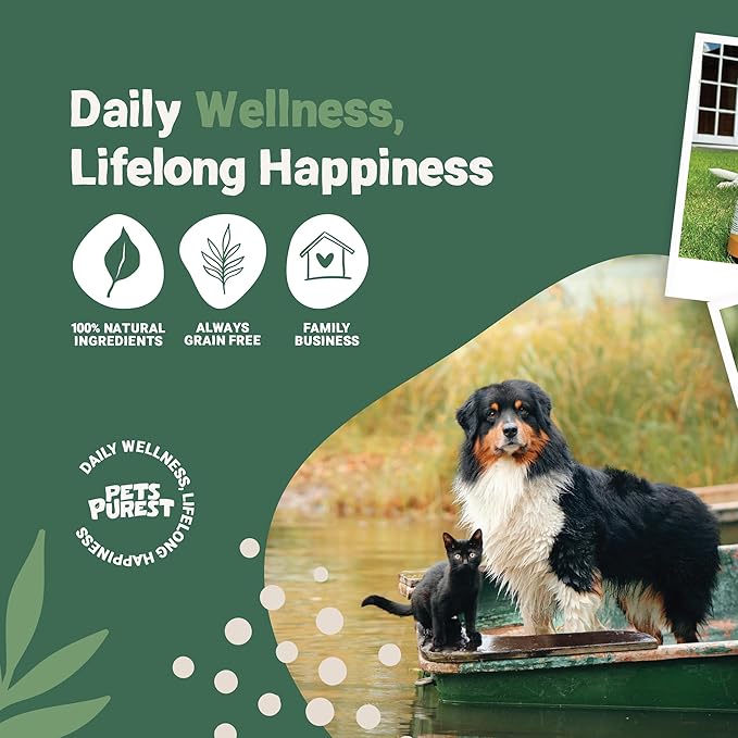 Salmon Oil for Dogs, Cats, Horses, Ferrets & Pets - 32 Fl Oz 100% Pure Premium Food Grade - Natural Omega 3, 6 & 9 Supplement - Promotes Coat, Skin, Joint and Brain Health
