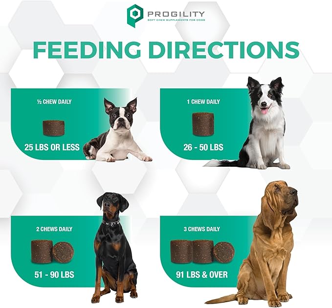 Nootie Progility Multvitamin for Dogs, Multivitamin Supplement for Dogs with Taurine, 90 Soft Chews per Container