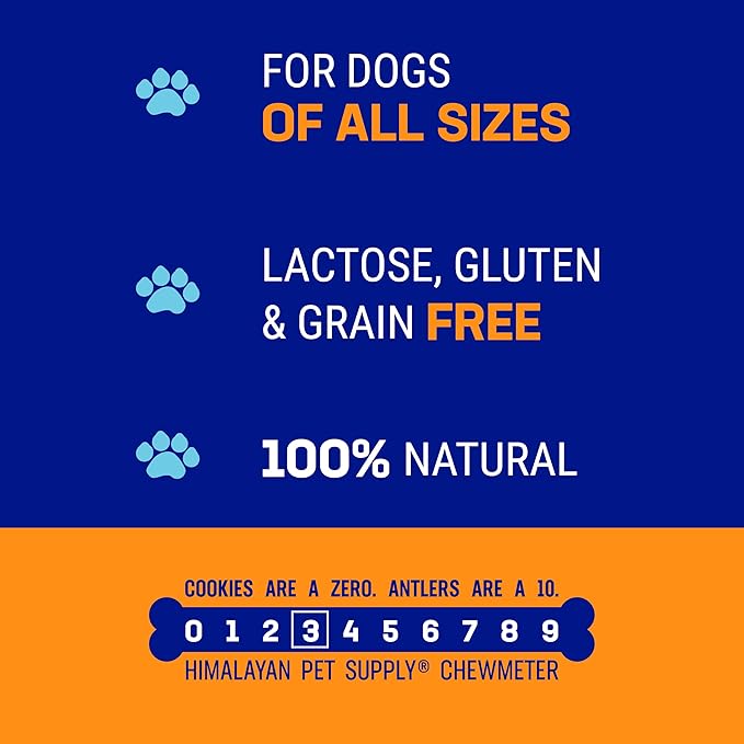 yaky Yum Himalaya Cheese Treats | Lactose Free | Gluten Free | Grain Free | USA MADE | For All Breeds | Peanut Butter Cheese Chew