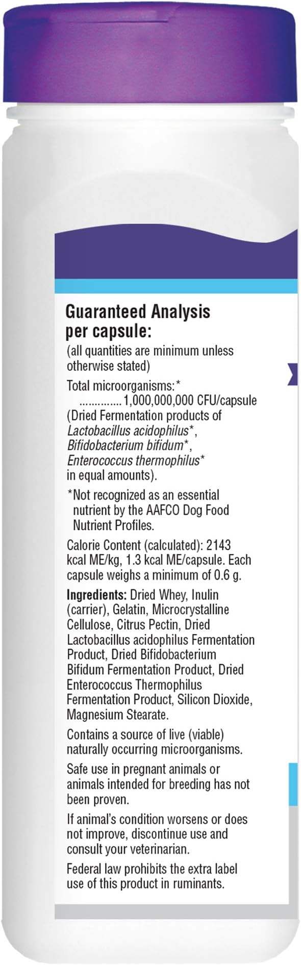 Essential Pet Probiotics with Direct-fed Microorganisms for Digestive Support in Dogs