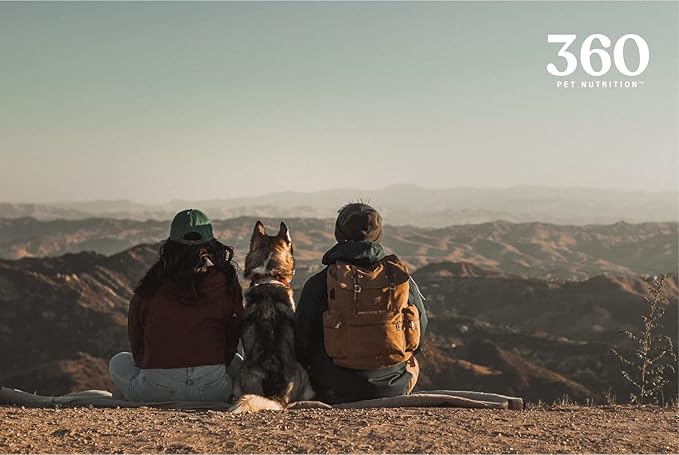 360 Pet Nutrition Freeze Dried Raw Complete Meal for Adult Dogs, High Protein, Omega 3's, No Fillers, Made in The USA, 16 Ounce (Chicken)