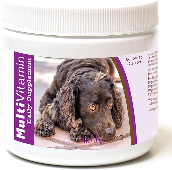 Healthy Breeds American Water Spaniel Multi-Vitamin Soft Chews 60 Count
