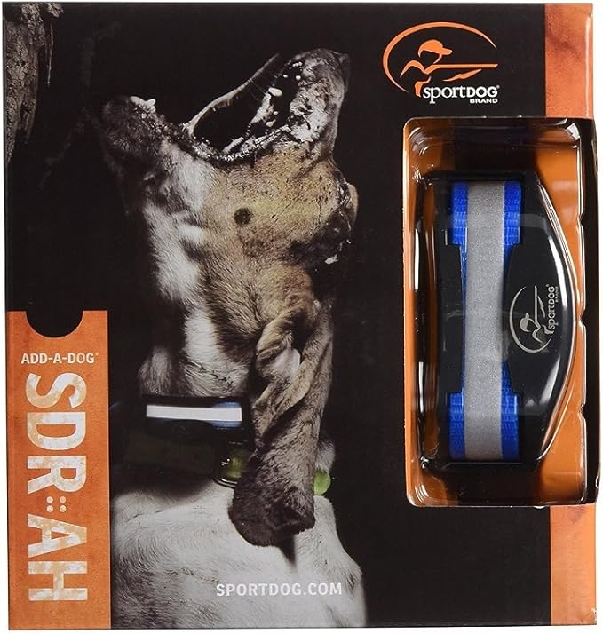 SportDOG Brand HoundHunter 3225 Add-A-Dog Collar - Additional, Replacement, or Extra Collar for Your Multi Dog Remote Trainer - Waterproof and Rechargeable with Tone, Vibration, and Static