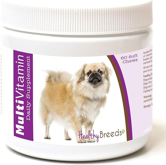 Healthy Breeds Tibetan Spaniel Multi-Vitamin Soft Chews 60 Count