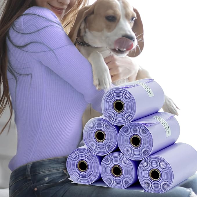 A&H ZIER Poop Bags Holder with Portable Colorful Lanyard, Soft-touch Dog Poop Bags Dispenser Dog Waste Bags, Compatible with any Dog Walking Accessories