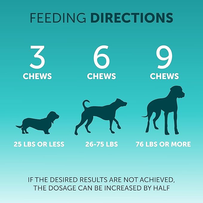 No Poo Chews for Dogs - No Poop Eating for Dogs - Dog Probiotics and Digestive Enzymes - Dog Bad Breath Aid for All Breeds - Dog Digestive Support and Gut Health - 180 Soft Chewables