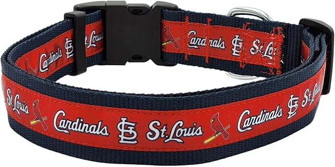MLB DOG COLLAR. - 29 Baseball Teams available in 4 Sizes. Heavy-Duty, Strong & Durable Pet Collar. - MLB Licensed PET COLLAR.