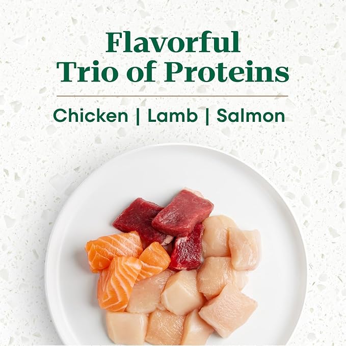 Nutro Ultra High Protein Dry Puppy Food, Trio of Proteins from Chicken, Lamb and Salmon, 12 lb. Bag