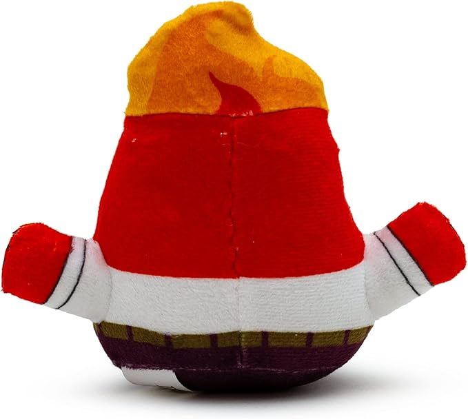 Buckle-Down Disney Dog Toy, Inside Out Anger Full Body Sitting Pose Pet Toy, Plush