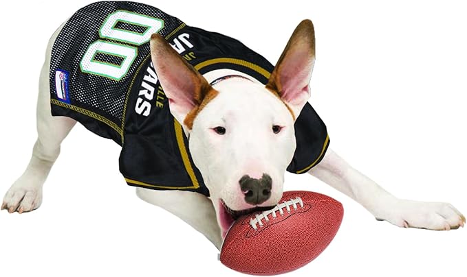 NFL Jacksonville Jaguars Dog Jersey, Size: XX-Large. Best Football Jersey Costume for Dogs & Cats. Licensed Jersey Shirt