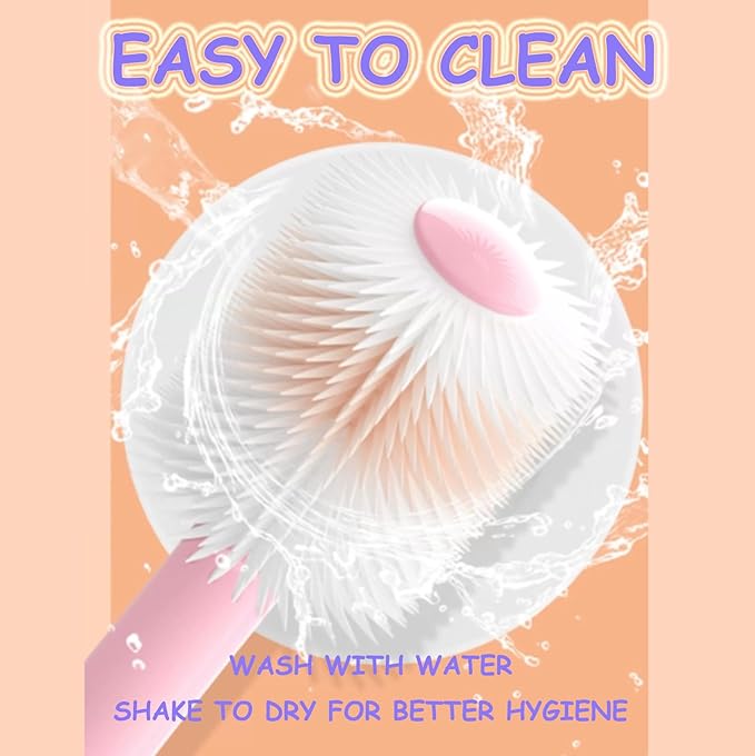 3pcs Small Dog & Cat Toothbrush, 360 cat Toothbrush with Micro Head Brush, 360-Degree Pet Toothbrush, Soft Silicone, No Harm