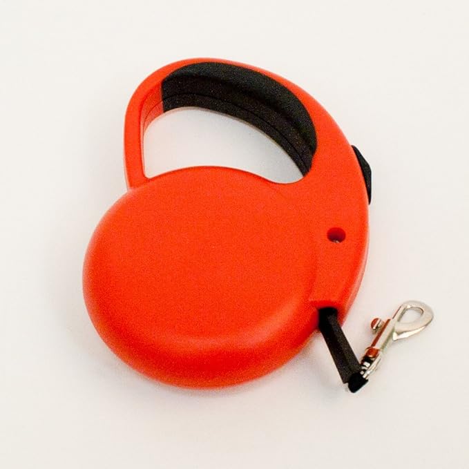 Hyper Pet Retractable Dog Leash, 8 ft. Walking Leash for Dogs up to 8 lbs., Extra Small, Red
