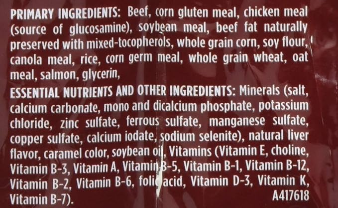 Purina ONE Natural, High Protein Dry Dog Food, SmartBlend True Instinct with Real Beef & Salmon, 3.8 lb (Pack of 2)