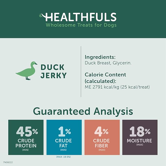 westminster pet products 08222 Wag N Tails, LB, Ducky Jerky, Dog Treat