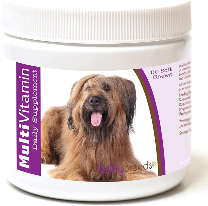 Healthy Breeds Briard Multi-Vitamin Soft Chews 60 Count