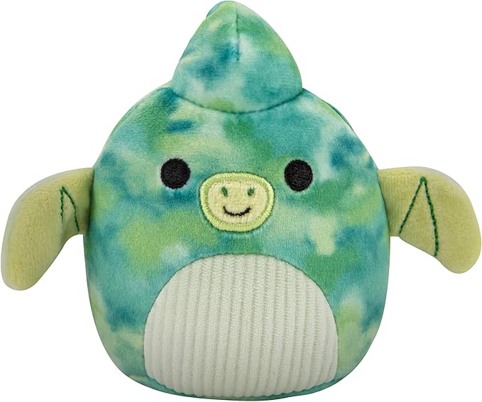 Squishmallows Original 3.5-Inch Dinosaurs and Sushi Dog Toy 4-Pack - Small Ultrasoft Official Plush Pet Toys - Amazon Exclusive
