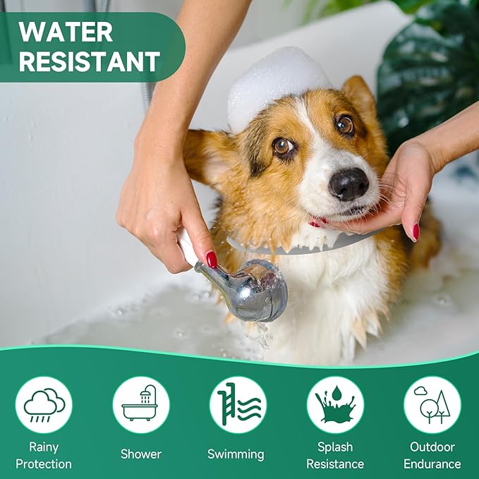 4 Pack Flea Collar for Dogs, Dog Flea and Tick Treatment, 8 Months Protection Flea and Tick Collar for Dogs, Waterproof Dog Flea Collar, Adjustable Collar Flea and Tick Prevention for Dogs