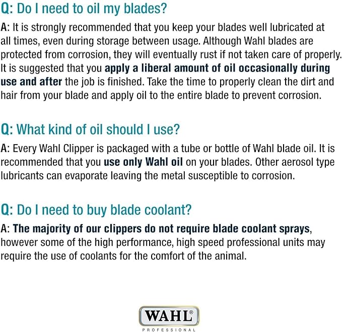 Wahl Professional Animal 30-15-10 Adjustable Blade Set Pro Ion, Iron Horse, Show Pro Plus, U-Clip, and Deluxe U-Clip Pet, Dog, and Horse Clippers - Standard (1037-400)