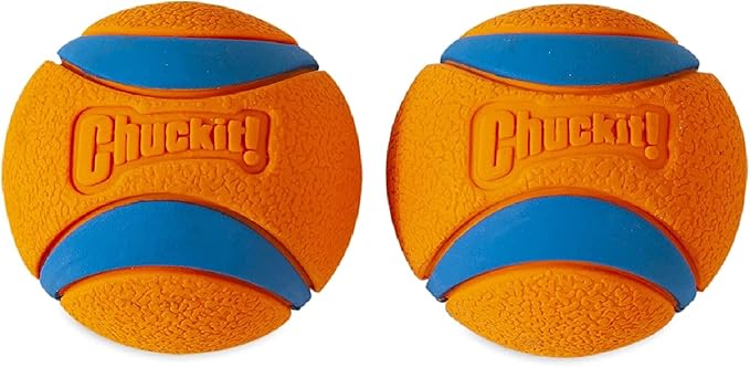 Chuckit! Amphibious Fetch Balls (Set of 3) Ultra Ball Dog Toy, Medium (2.5 Inch Diameter) Pack of 2