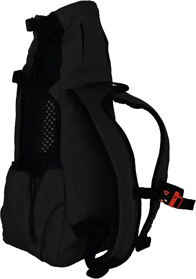 K9 Sport Sack | Adjustable Dog Carrier Backpack (X-Small, Air 2 - Jet Black)