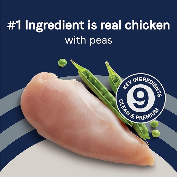 Canidae Pure Weight Management Limited Ingredient Premium Adult Dry Dog Food, Real Chicken & Pea Recipe, 12 lbs, Grain Free