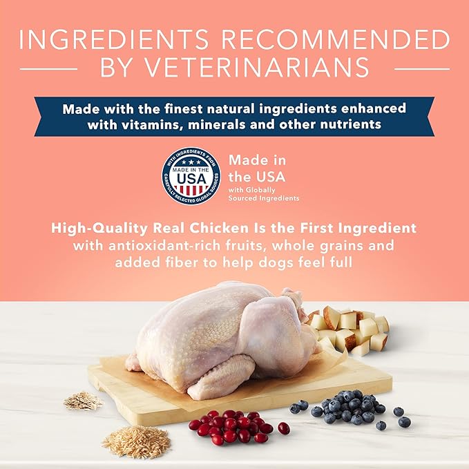 Blue Buffalo True Solutions Healthy Weight Natural Weight Control Adult Dry Dog Food, Chicken 11-lb