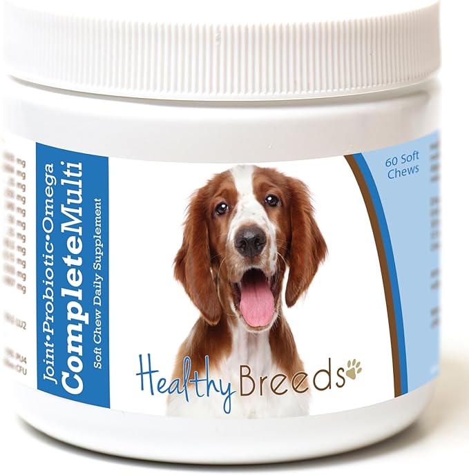Healthy Breeds Welsh Springer Spaniel All in One Multivitamin Soft Chew 60 Count