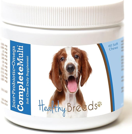 Healthy Breeds Welsh Springer Spaniel All in One Multivitamin Soft Chew 60 Count