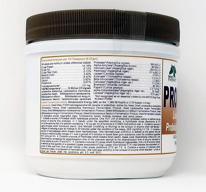 Dogzymes Probiotic Max -10 Billion CFU's Probiotics, Prebiotics, Digestive Enzymes - (8 Ounce)
