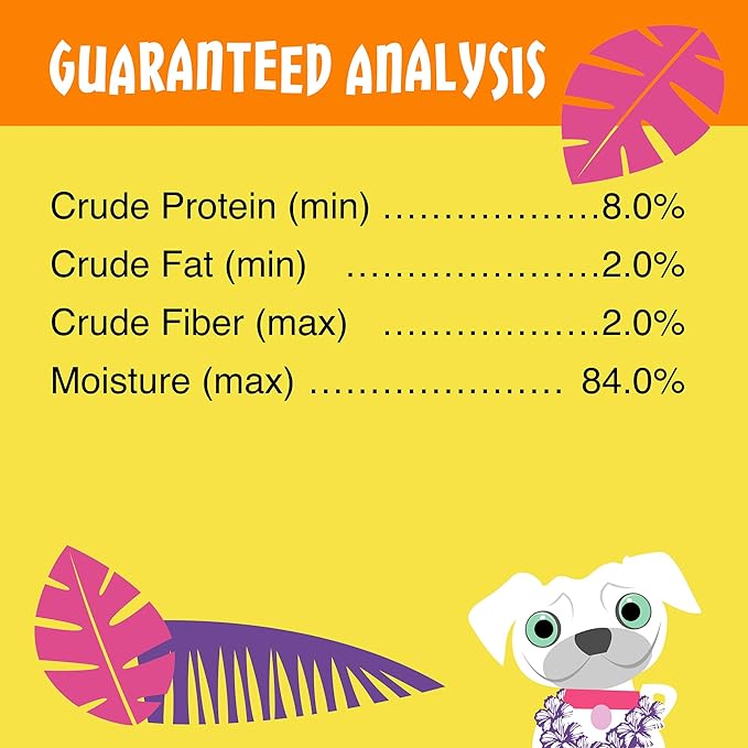 Tiki Dog Aloha Petites Gluten & Grain Free Wet Food for Adult Dogs with Shredded Meat & Superfoods, 9oz, 12 pk, Chicken Huli Huli