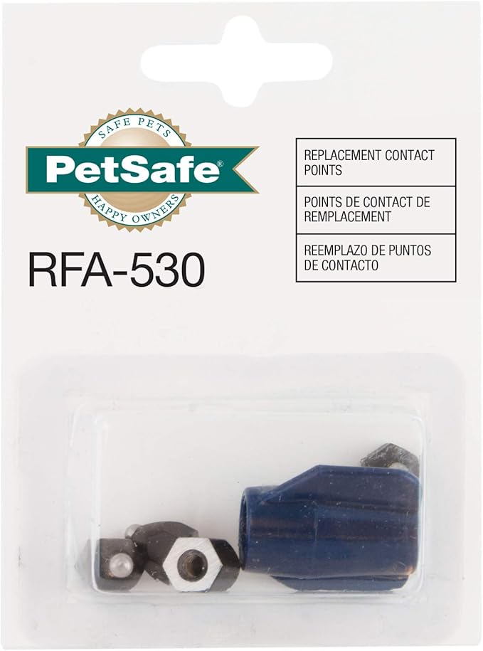 PetSafe Collar Replacement Contact Points Kit for Pet Fencing Receiver Collars - Compatible with Stay and Play Dog & Cat and YardMax Fence Collars - includes 2 Short, 2 Long Points, 1 Probe Wrench