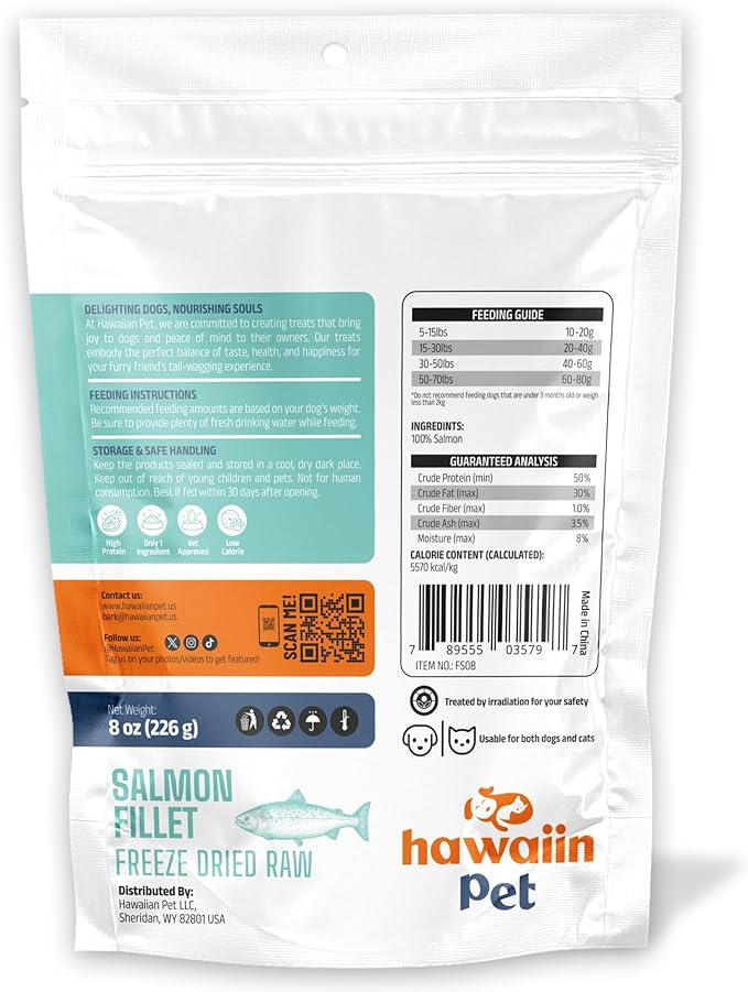 Freeze Dried Chicken Breast Dog Treats 8 oz, Raw Single Ingredient, Natural Healthy High Value, Gluten Free, Grain Free, High Protein