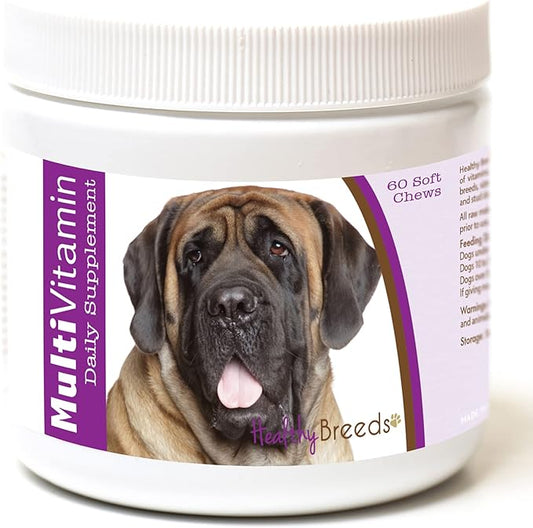 Healthy Breeds Mastiff Multi-Vitamin Soft Chews 60 Count