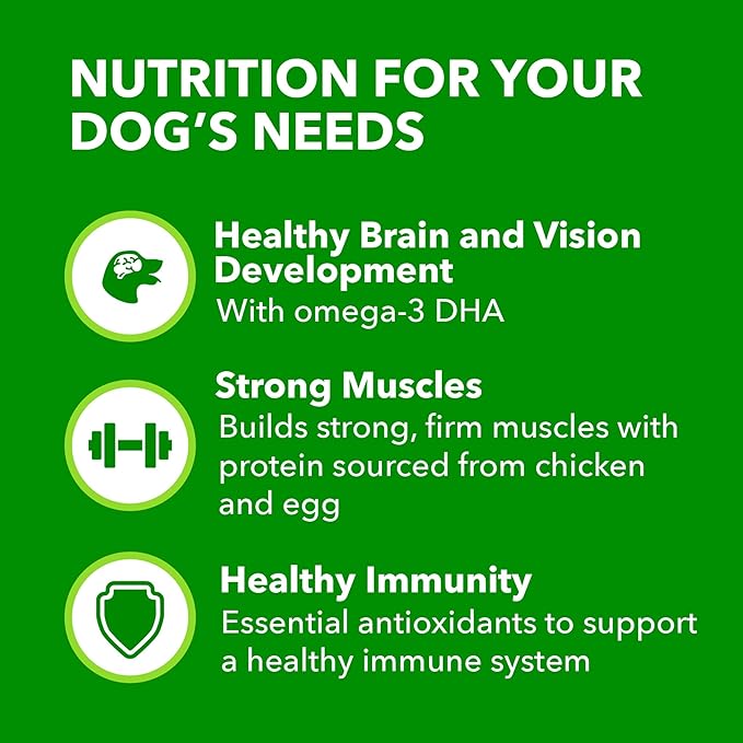 IAMS Smart Puppy Dry Dog Food with Real Chicken, 15 lb. Bag