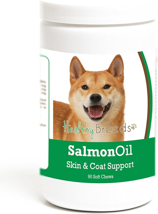 Healthy Breeds Shiba Inu Salmon Oil Soft Chews 90 Count