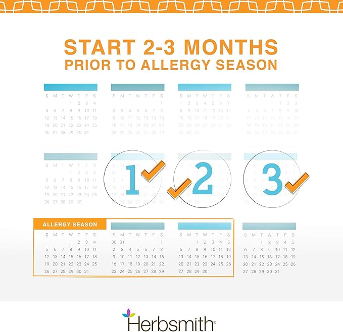 Herbsmith Clear AllerQi – Allergy Aid for Cats and Dogs – Pet Allergy Support – Anti Itch Pills for Dogs and Cats – 75g Powder