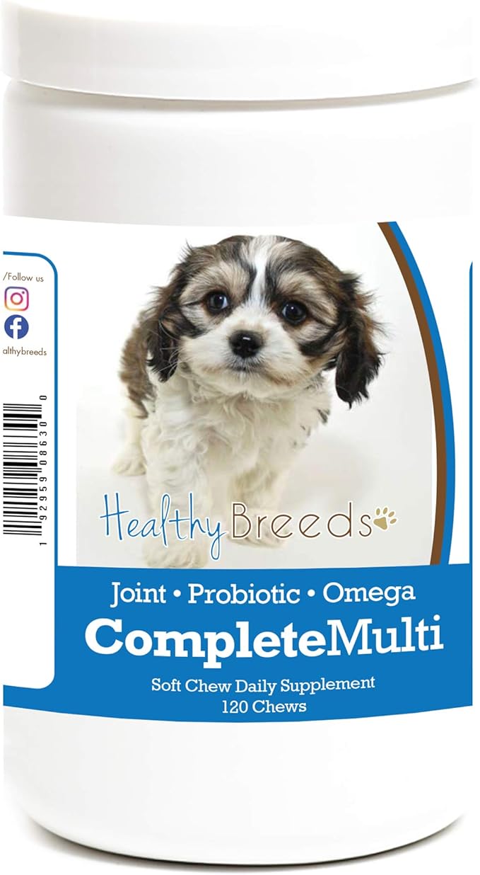 Healthy Breeds Cavachon All in One Multivitamin Soft Chew 120 Count