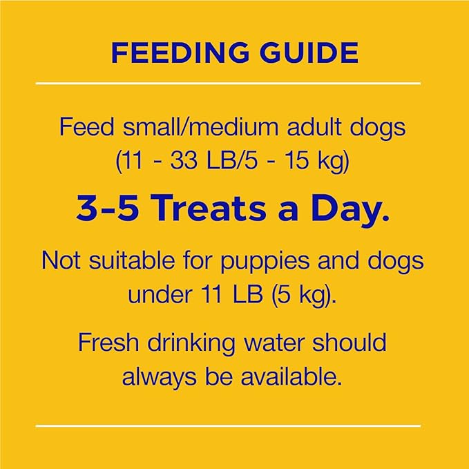 PEDIGREE DentaStix Chewy Chunx Dental Treats, Small/Medium Dog – 4 oz.