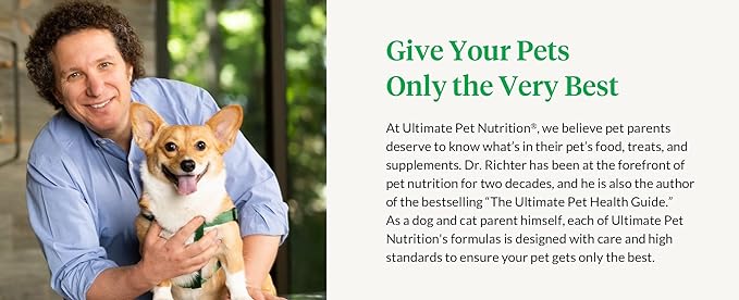 Ultimate Pet Juve Flex, Hip and Joint Soothing Support Supplement for Dogs, Cartilage, Collagen and Stiffness Support, 30 Chewable Tablets