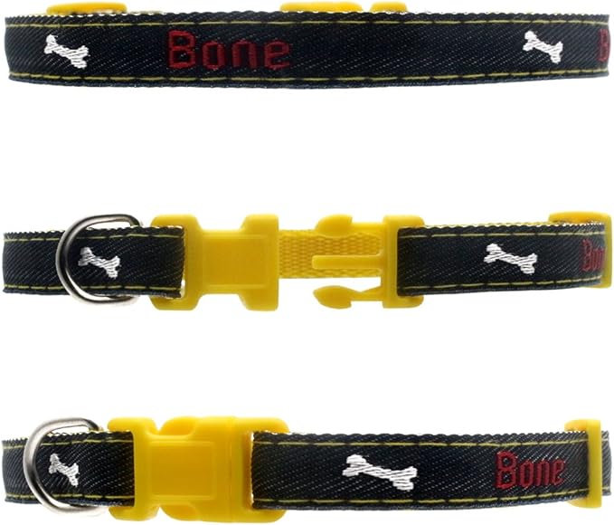 YOY 12 pcs/Set Soft Nylon Puppy Whelping ID Collars - Adjustable Reusable Washable Baby Dog ID Bands Pet Identification for Breeders, Neck 8" - 13"