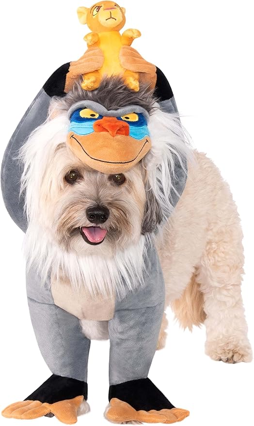 Rubie's Disney The Lion King Rafiki & Simba Pet Costume, Medium