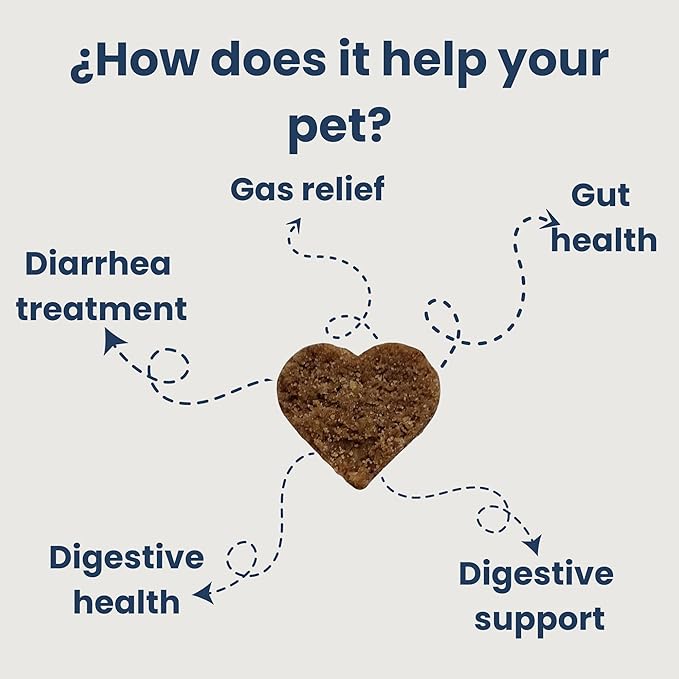 Probiotic for Dogs - 120 Chicken Flavored Soft Chews, Natural Dog Probiotics for Digestive Health, Gut Health for Dogs, Anxiety and Gas Relief, Diarrhea Control, 1 Billion CFU