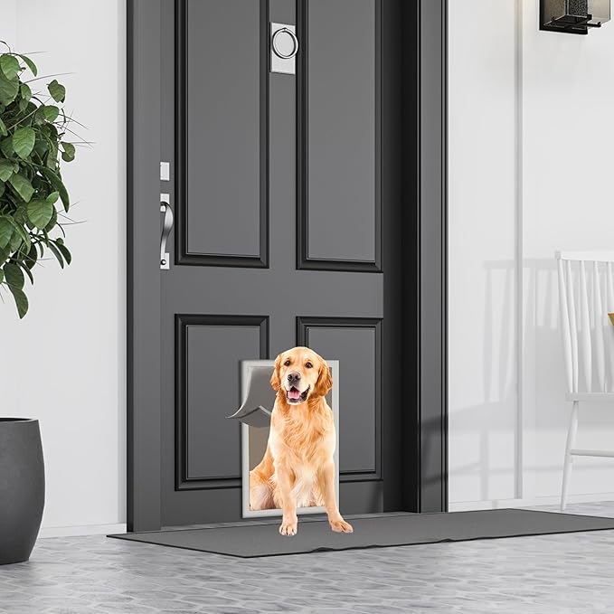 TonGass (2-Pack) Dog Door Flap Replacement Compatible with PetSafe Freedom Dog and Cat Doors PAC11-11039 - Large 16 7/8" x 10" Pet Door Flap with Magnetic Closure