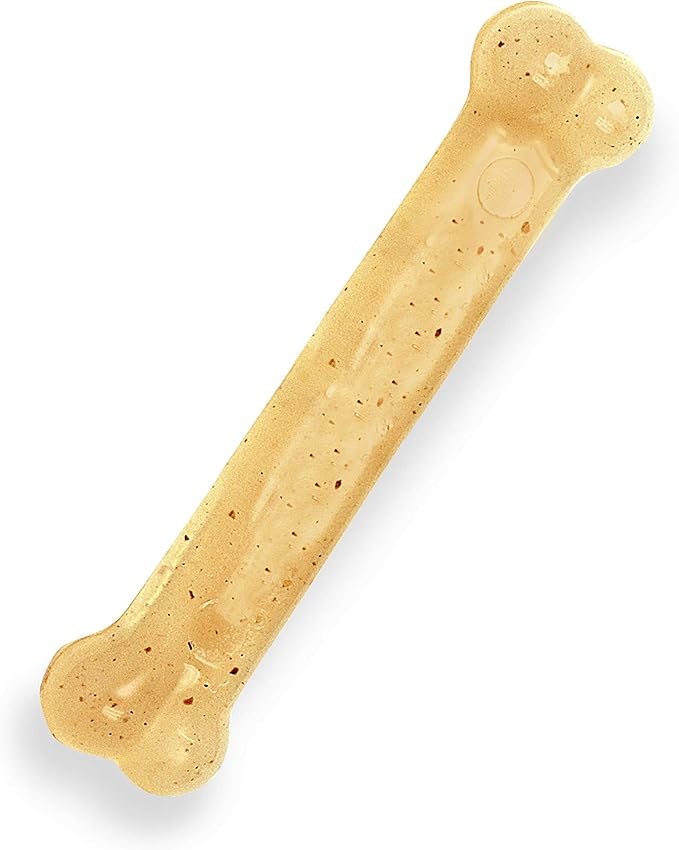 Nylabone Flex Chew Moderate Dog Chew Toy Bone, Chicken Flavor, Large/Giant (1 Count)