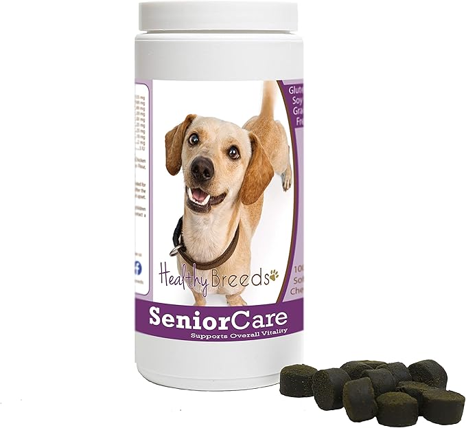 Healthy Breeds Chiweenie Senior Dog Care Soft Chews 100 Count