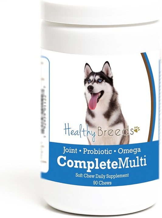 Healthy Breeds Siberian Husky All in One Multivitamin Soft Chew 90 Count