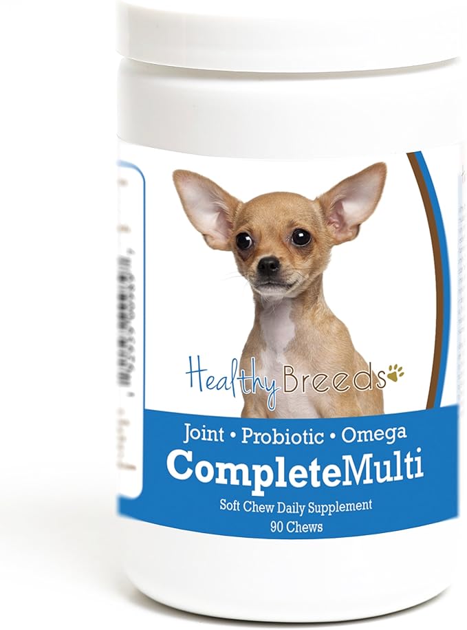 Healthy Breeds Chihuahua All in One Multivitamin Soft Chew 90 Count