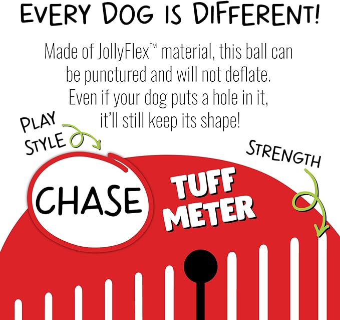 Jolly Pets Medium Soccer Ball Floating-Bouncing Dog Toy, 6 inch Diameter, Ocean Blue